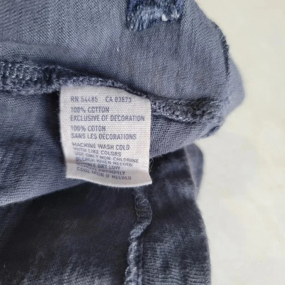 American Eagle Outfitters Racerback Tank Top Navy Pink White Athletic Fit sz S - Picture 3 of 8